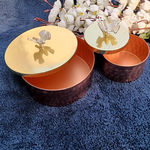 Copper Jar set of two