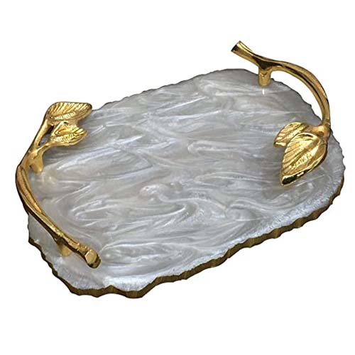 Maverics Resin Serving Tray With Handle